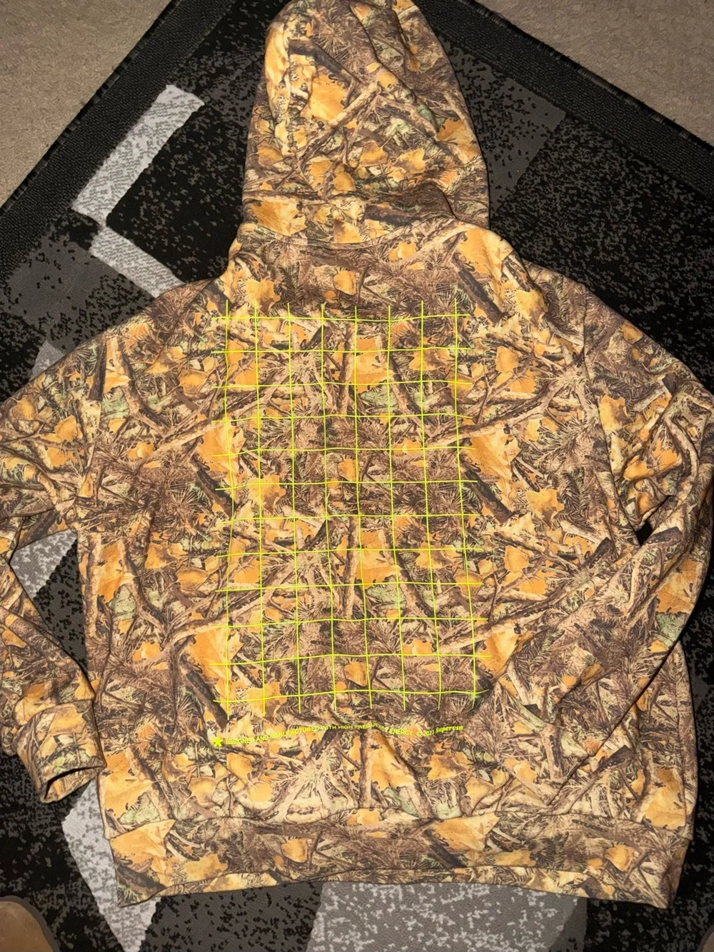 N/A camo hooded